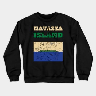 Flag of Navassa Island Crewneck Sweatshirt